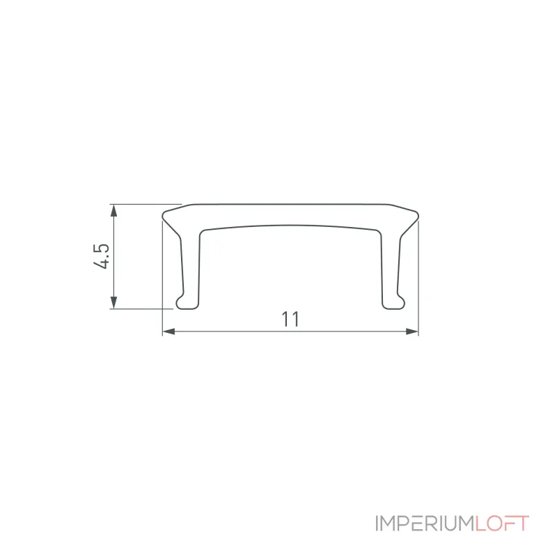 Arlight Экран PLINTUS-FANTOM-L-2000 OPAL 041219 Arlight Экран PLINTUS-FANTOM-L-2000 OPAL 041219