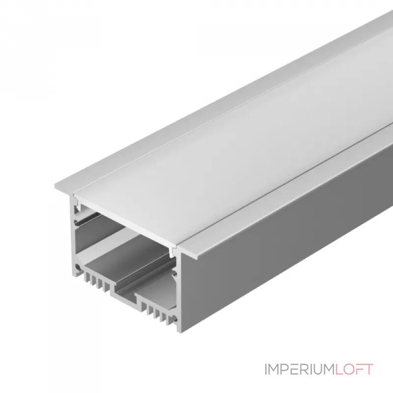 Arlight Профиль с экраном SL-LINIA62-F-2500 ANOD+OPAL Алюминий 020470 Arlight Профиль с экраном SL-LINIA62-F-2500 ANOD+OPAL Алюминий 020470