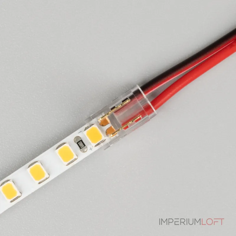 Arlight Коннектор FIX-MONO-5mm-2pin-STW Прозрачный 053143