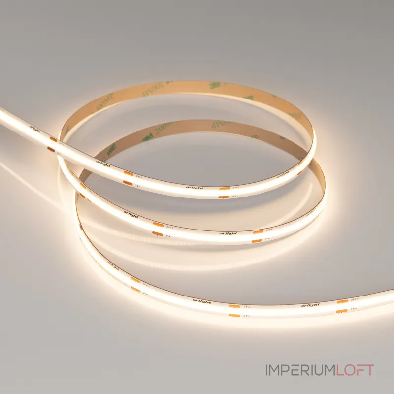 Arlight Лента COB-X480-8mm 24В Warm3000 8 В/м IP20 CSP 5м 039059