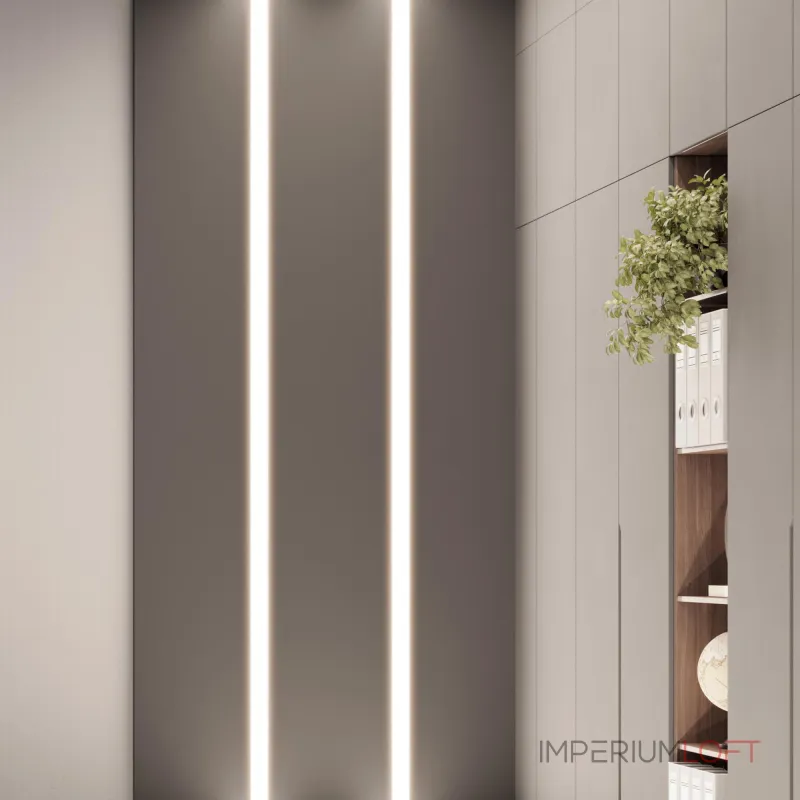 Arlight Профиль LINIA60-FANTOM-3000 ANOD Алюминий 046410