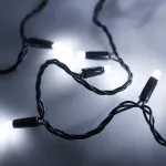 Arlight Светодиодная гирлянда ARD-STRING-PRO-10000-BLACK-100LED-FLASH WHITE 230В 7Вт Ardecoled IP65 025827