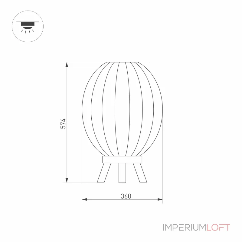 Arlight Светильник LGD-PEARL-BOLL-H574-12Вт Warm3000 GR 164 deg 230В IP65 030005 Arlight Светильник LGD-PEARL-BOLL-H574-12Вт Warm3000 GR 164 deg 230В IP65 030005