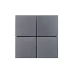 Arlight INTELLIGENT ARLIGHT Кнопочная панель KNX-304-23-IN Grey BUS Frameless IARL IP20 038366