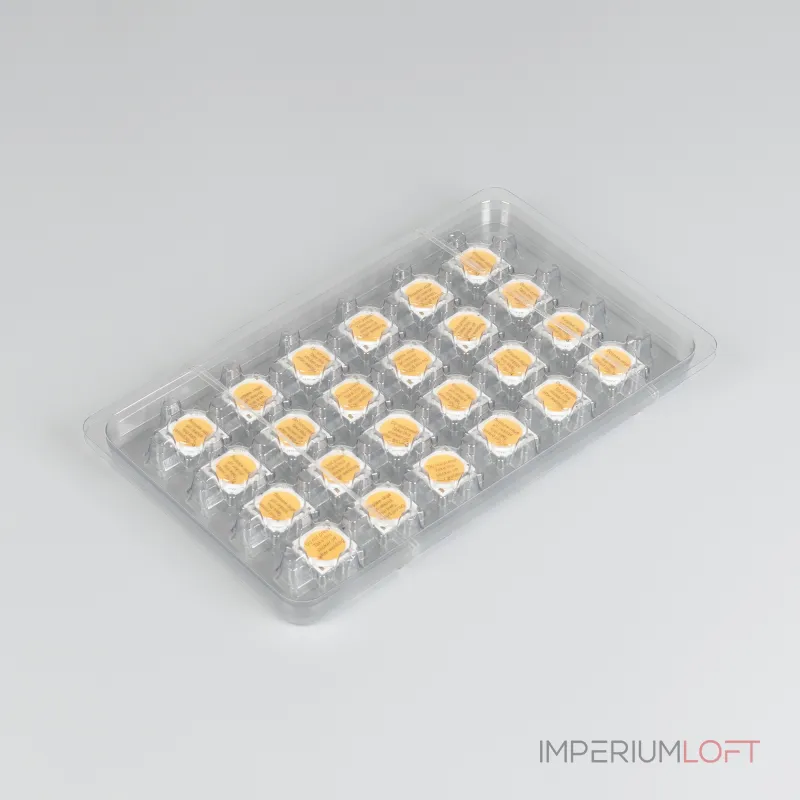 Arlight Мощный светодиод ARPL-37Вт-TFA-1919-White6500-90 35v 1080mA Power LED 19х19mm 036078 Arlight Мощный светодиод ARPL-37Вт-TFA-1919-White6500-90 35v 1080mA Power LED 19х19mm 036078