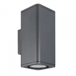 Светильник LGD-EVO-WALL-TWIN-S100x100-2x12Вт Day4000 GR 44 deg 230В Arlight IP54 046194
