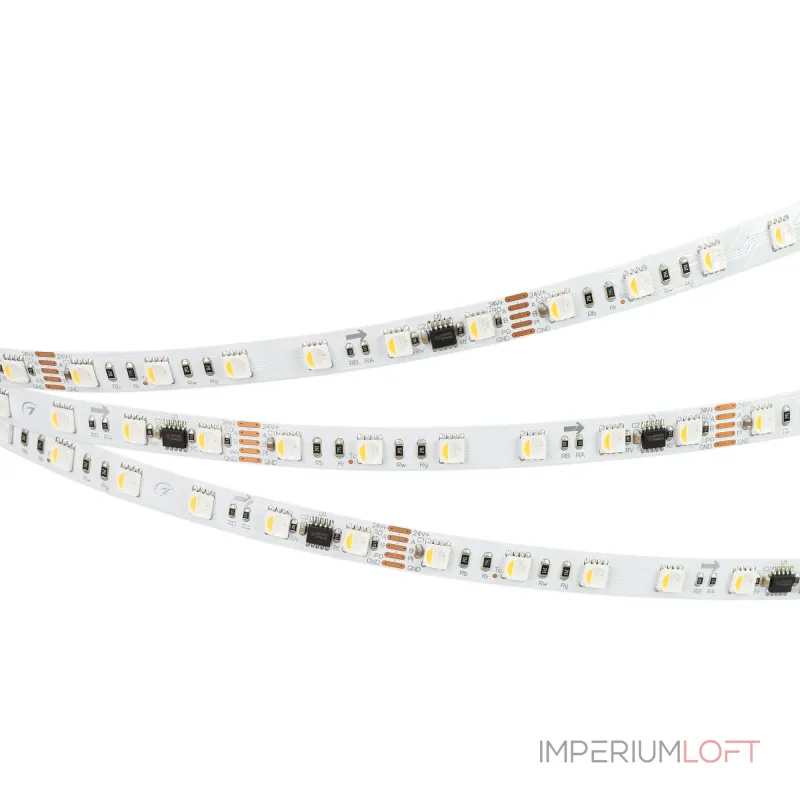 Arlight Лента DMX-B60-10mm 24В RGBW-PX6 18 В/м IP20 5060 5м 033449 Arlight Лента DMX-B60-10mm 24В RGBW-PX6 18 В/м IP20 5060 5м 033449