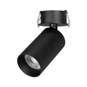 Arlight Светильник SP-GABI-BUILT-FLAP-R50-9Вт Warm3000 BK 60 deg 230В IP40 052354