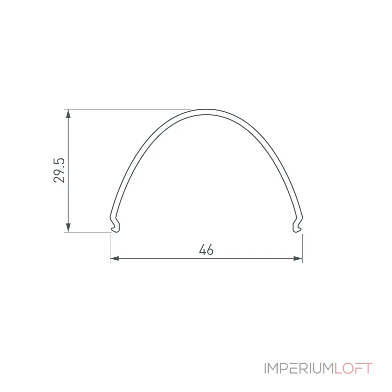 Arlight Экран ARH-LINE-B-3652-2000 OPAL 036348