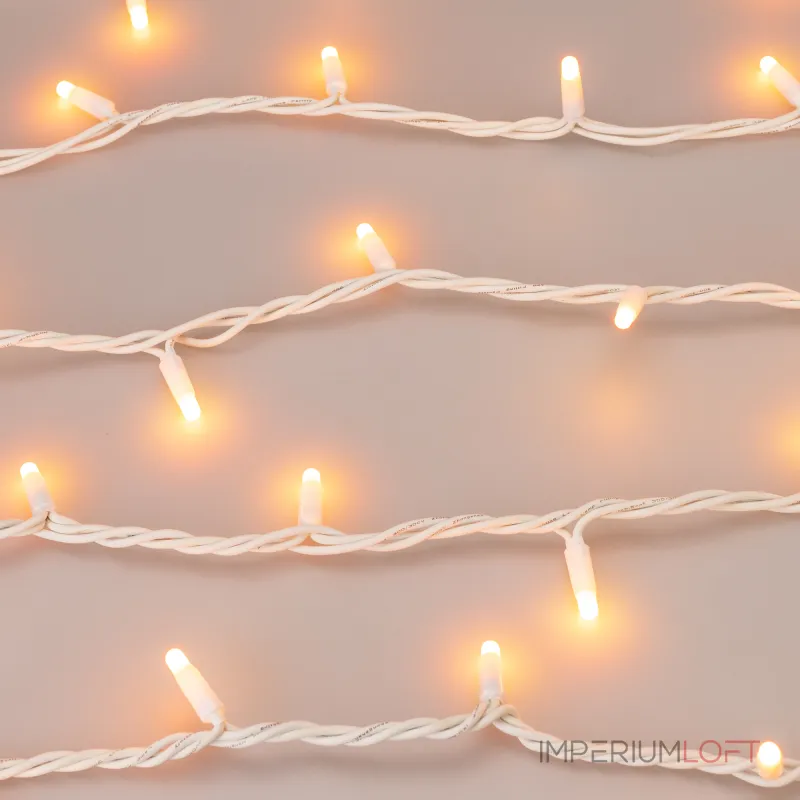 Arlight Светодиодная гирлянда ARD-STRING-PRO-10000-WHITE-100LED-MILK-LIVE RGB-DMX 24В 10Вт Ardecoled IP65 031756
