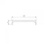 Экран MAT-L-BLACK-3000 Чёрный для PLS-LOCK Arlight 047720