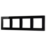 Рамка стеклянная FRM-GLARE-GS-4-BK Arlight 043803