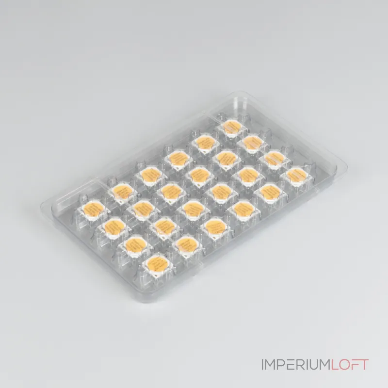 Arlight Мощный светодиод ARPL-37Вт-TFA-1919-White6500-90 35v 1080mA Power LED 19х19mm 036078 Arlight Мощный светодиод ARPL-37Вт-TFA-1919-White6500-90 35v 1080mA Power LED 19х19mm 036078