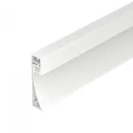 Профиль PLINTUS-H54-2000 WHITE Arlight Алюминий 045434