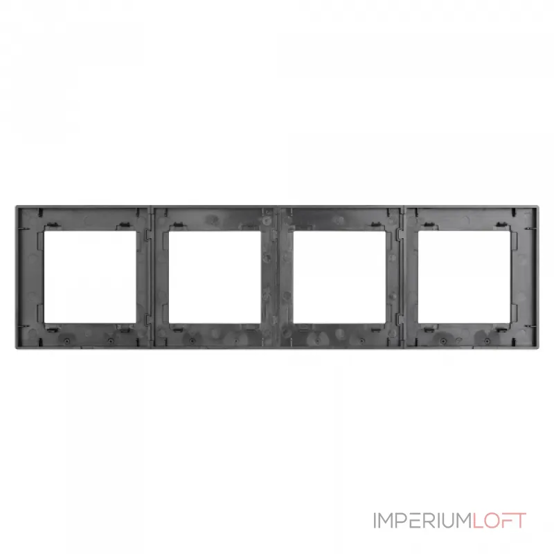 Рамка алюминиевая FRM-PRESTO-ALS-4-BK Arlight 043862