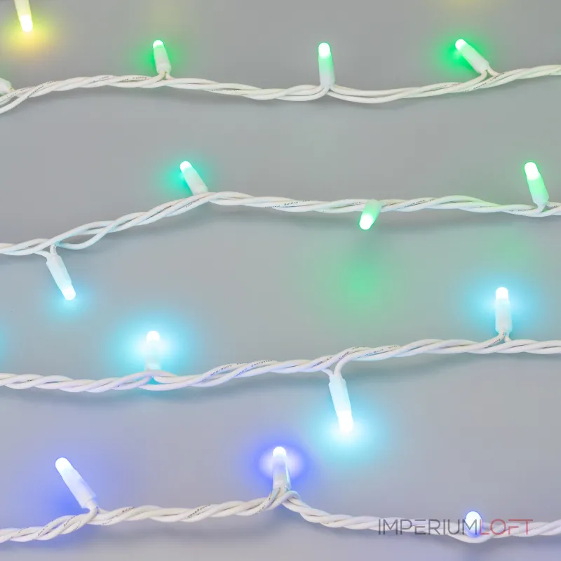 Arlight Светодиодная гирлянда ARD-STRING-PRO-10000-WHITE-100LED-MILK-LIVE RGB-DMX 24В 10Вт Ardecoled IP65 031756