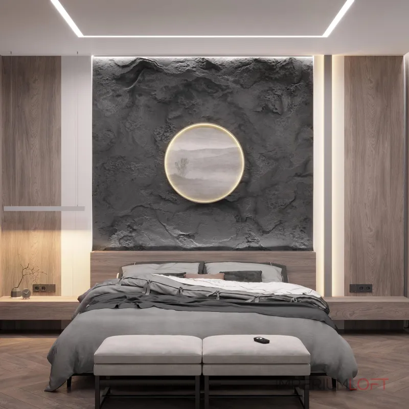Arlight Профиль ARH-WALL-3385-DUAL-2000 ANOD Алюминий 036341