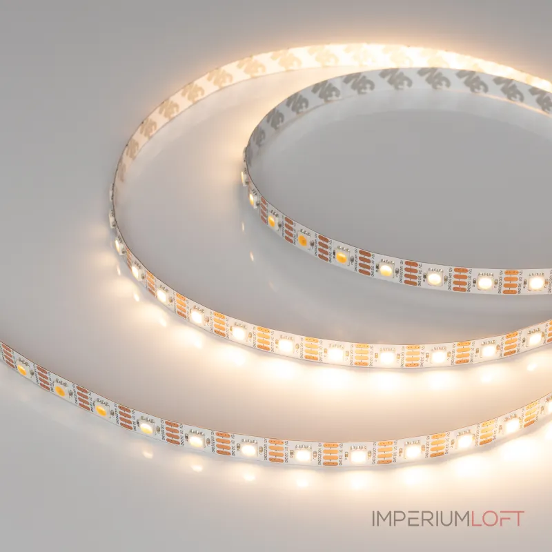 Arlight Лента SPI-B60-10mm 12В Warm2700-PX1-RAM 9.3 В/м IP20 5060 5м 033438