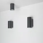 Arlight Светильник LGD-FORMA-WALL-TWIN-R90-2x12Вт Warm2700 GR 44 deg 230В IP54 052703