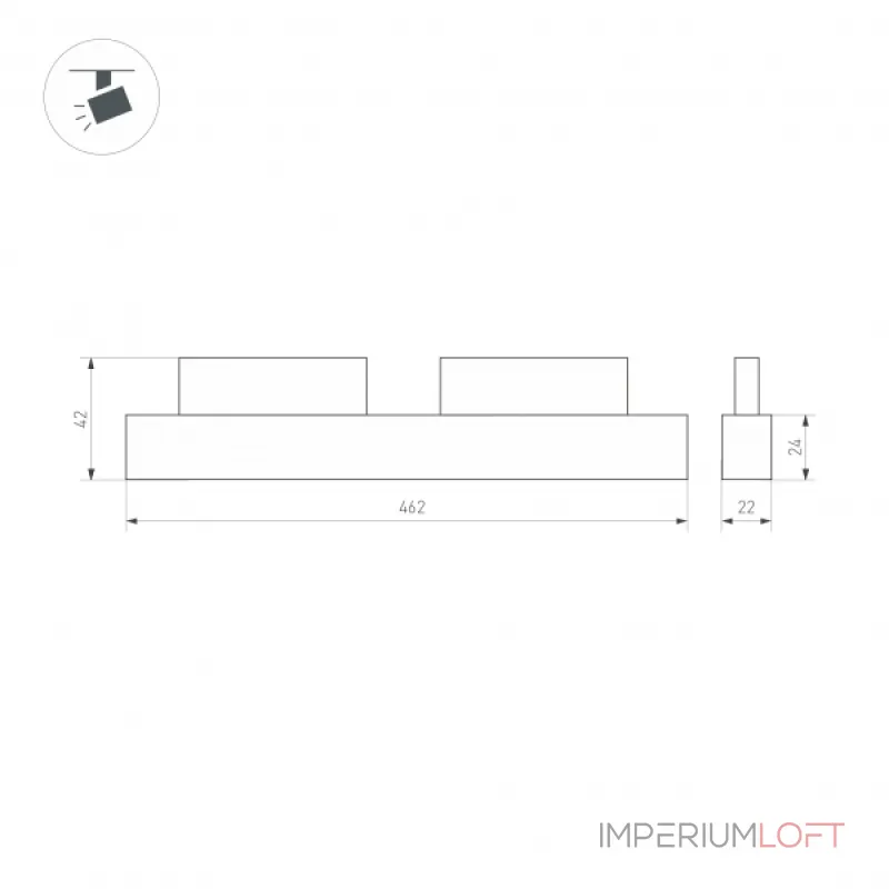 Arlight Светильник MAG-FLEX-FLAT-L465-16Вт Warm3000 BK 80 deg 48В IP20 047206 Arlight Светильник MAG-FLEX-FLAT-L465-16Вт Warm3000 BK 80 deg 48В IP20 047206