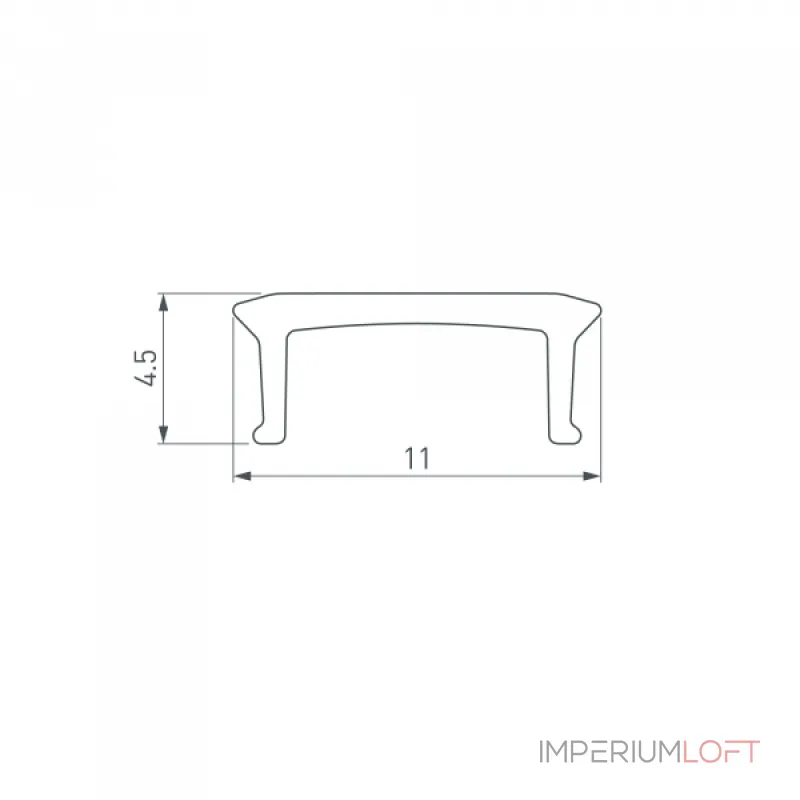 Arlight Экран PLINTUS-FANTOM-L-2000 OPAL 041219 Arlight Экран PLINTUS-FANTOM-L-2000 OPAL 041219