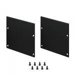 Arlight Заглушка LINE-S-7575 BLACK глухая Металл 041886