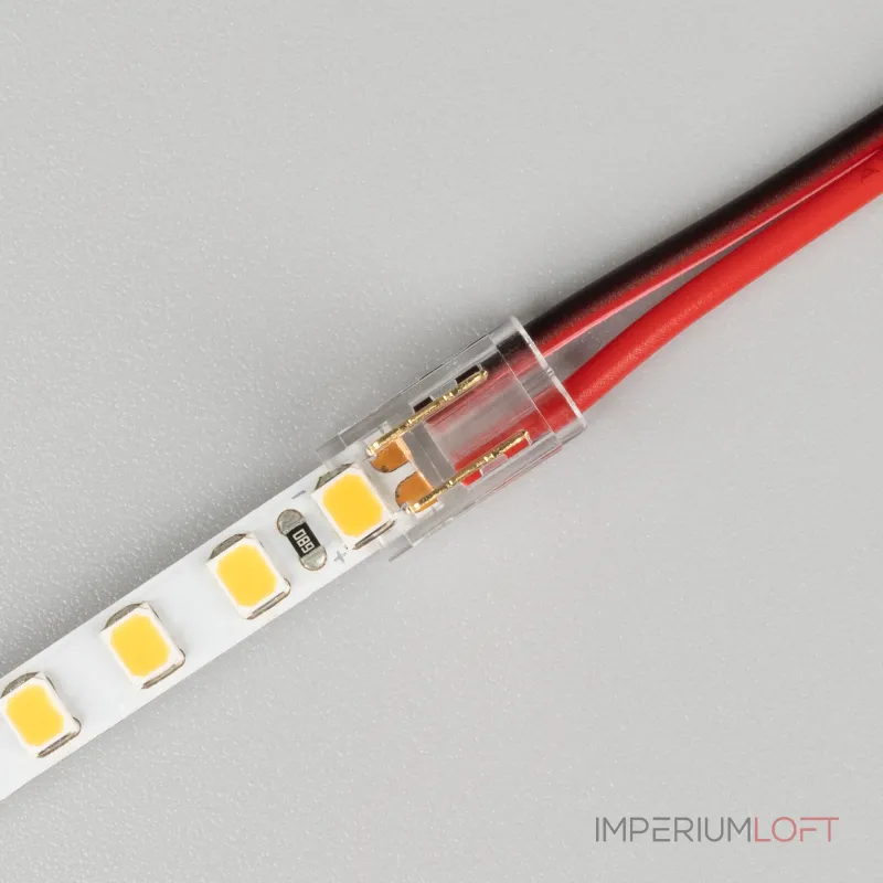 Arlight Коннектор FIX-MONO-5mm-2pin-STW Прозрачный 053143