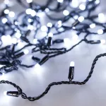 Arlight Светодиодная гирлянда ARD-STRING-CLASSIC-10000-BLACK-100LED-MILK-FLASH White 230В 7Вт Ardecoled IP65 031207