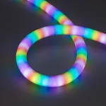 Лента герметичная SPI MOONLIGHT-BLACK-SIDE-G180-D25mm 12В RGB-PX2 21.6 В/м IP65 5м Arlight 044974