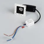 Arlight Светильник MS-RIALTO-TRIMLESS-S40x40-9Вт Warm3000 BK 36deg 230В IP20 048321