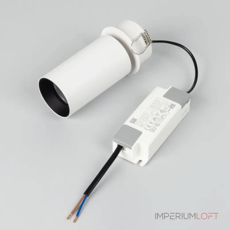 Arlight Светильник SP-GABI-BUILT-FLAP-R50-9Вт Day4000 WH 60 deg 230В IP40 052351