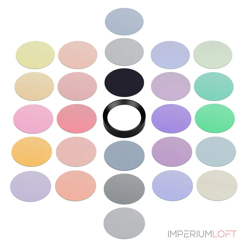 Arlight Набор светофильтров LGD-COLORFUL-SET27-R85 BK Металл 047006