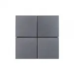 Arlight INTELLIGENT ARLIGHT Кнопочная панель KNX-304-23-IN Grey BUS Frameless IARL IP20 038366