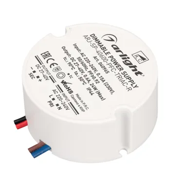 Arlight Блок питания ARJ-SP-40600-PFC-TRIAC-R 24Вт 27-40В 600mA IP44 040965 Arlight Блок питания ARJ-SP-40600-PFC-TRIAC-R 24Вт 27-40В 600mA IP44 040965