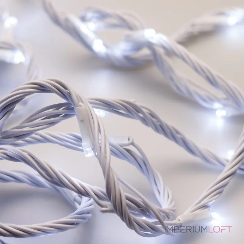 Arlight Светодиодная гирлянда ARD-STRING-HOME-10000-WHITE-99LED-RUN WHITE 230В 10.5Вт Ardecoled IP20 025919