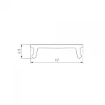 Arlight Экран СEIL-S14-SHADOW-2000 FLAT OPAL 042097