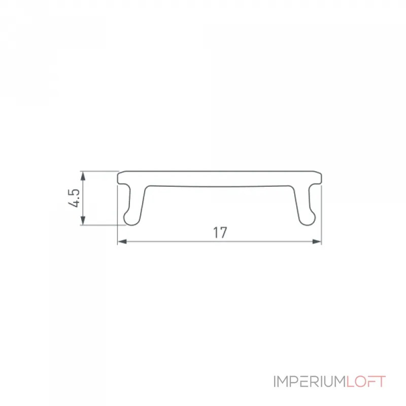 Arlight Экран СEIL-S14-SHADOW-2000 FLAT OPAL 042097