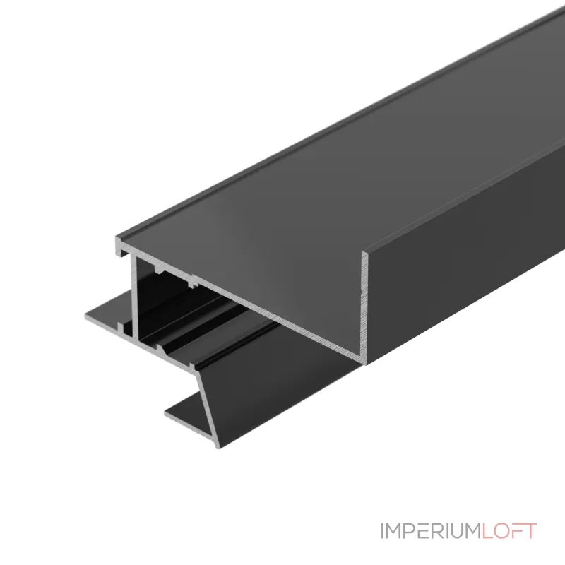 Arlight Профиль СEIL-S18-SHADOW-SIDE-3000 ANOD BLACK Алюминий 047639
