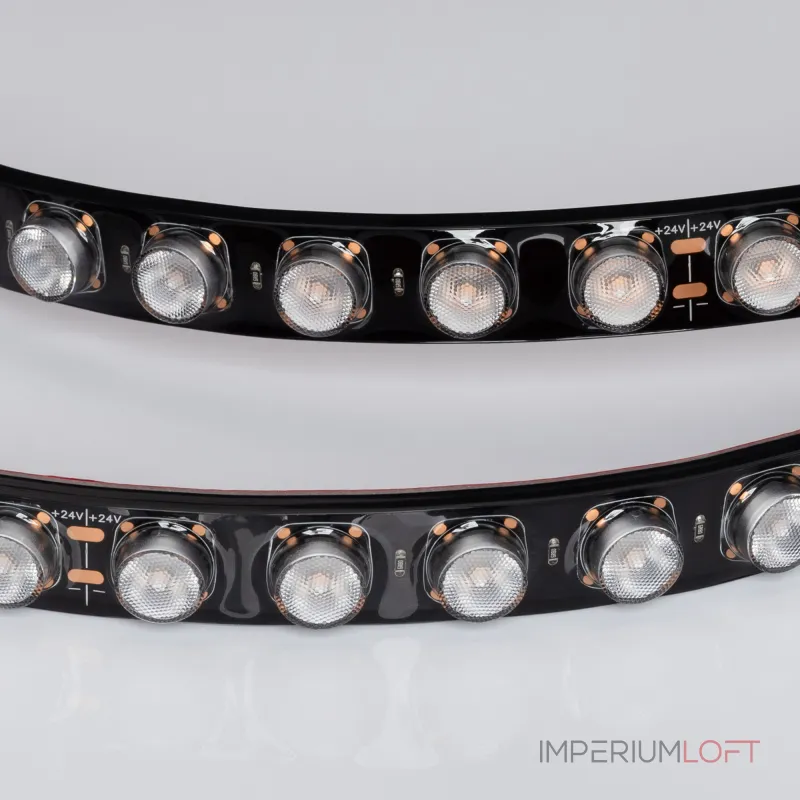 Arlight Лента герметичная FLT-PS-A42-BLACK-23mm 24В Warm2700 21 В/м IP67 30deg 5м 049293