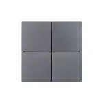 Arlight INTELLIGENT ARLIGHT Кнопочная панель KNX-304-23-IN Grey BUS Frameless IARL IP20 038366