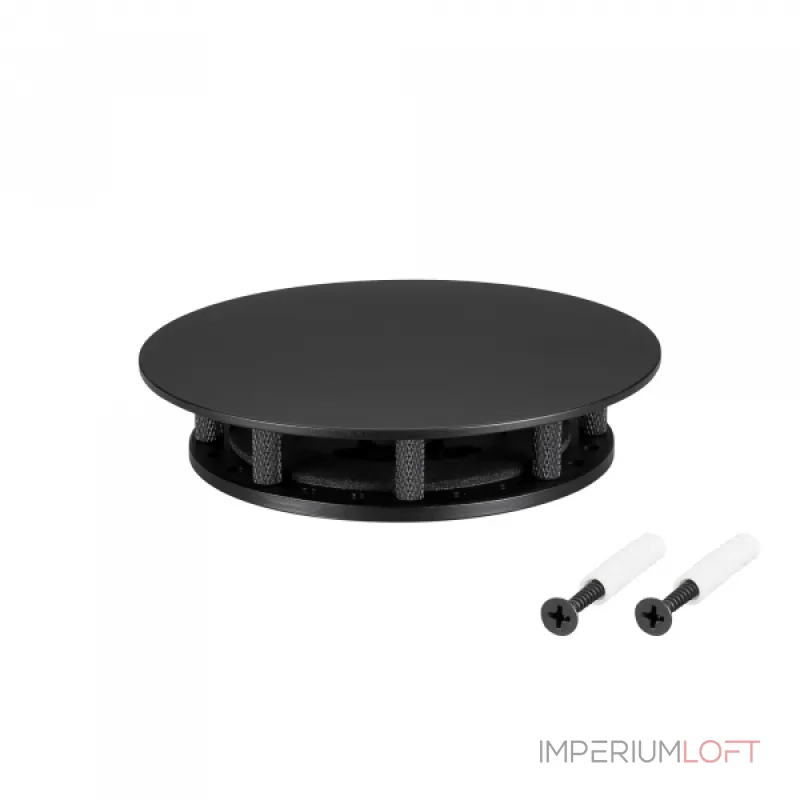 Крепление MOONLIGHT-BASE-ROUND-D18-S Black Arlight Металл 046063