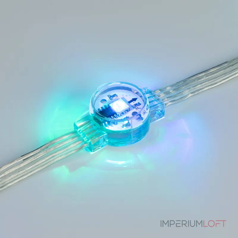 Arlight Модуль управляемый DMX-B1-D20 12В RGB 0.3Вт IP68 120 deg 036777 Arlight Модуль управляемый DMX-B1-D20 12В RGB 0.3Вт IP68 120 deg 036777