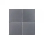 Arlight INTELLIGENT ARLIGHT Кнопочная панель KNX-304-23-IN Grey BUS Frameless IARL IP20 038366