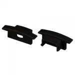 Arlight Заглушка LINE-2308-F BLACK с отверстием 040320