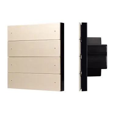 Arlight INTELLIGENT ARLIGHT Кнопочная панель SMART-DMX512-801-22-8G-8SC-DIM-IN Gold 230В 2.4G IARL IP20 039317 Arlight INTELLIGENT ARLIGHT Кнопочная панель SMART-DMX512-801-22-8G-8SC-DIM-IN Gold 230В 2.4G IARL IP20 039317