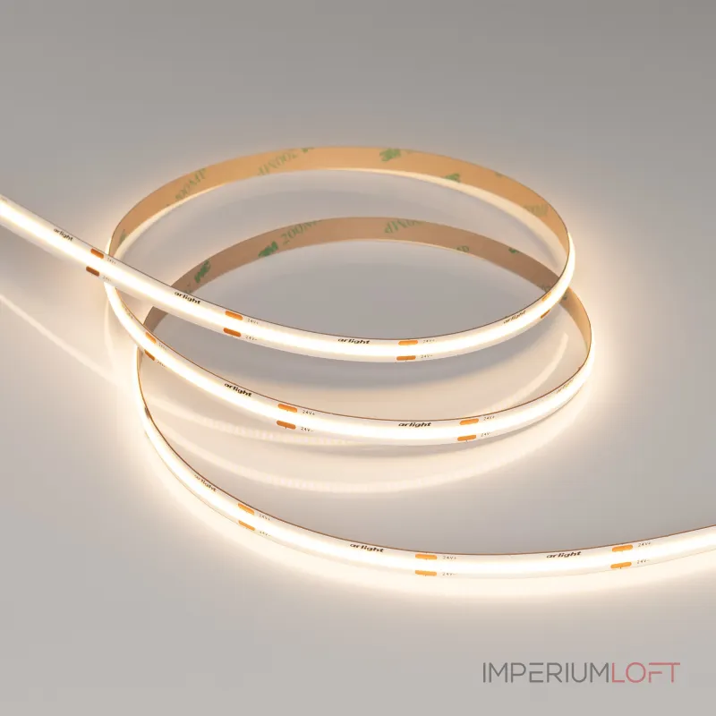 Arlight Лента COB-X480-8mm 24В Warm3000 8 В/м IP20 CSP 5м 039059
