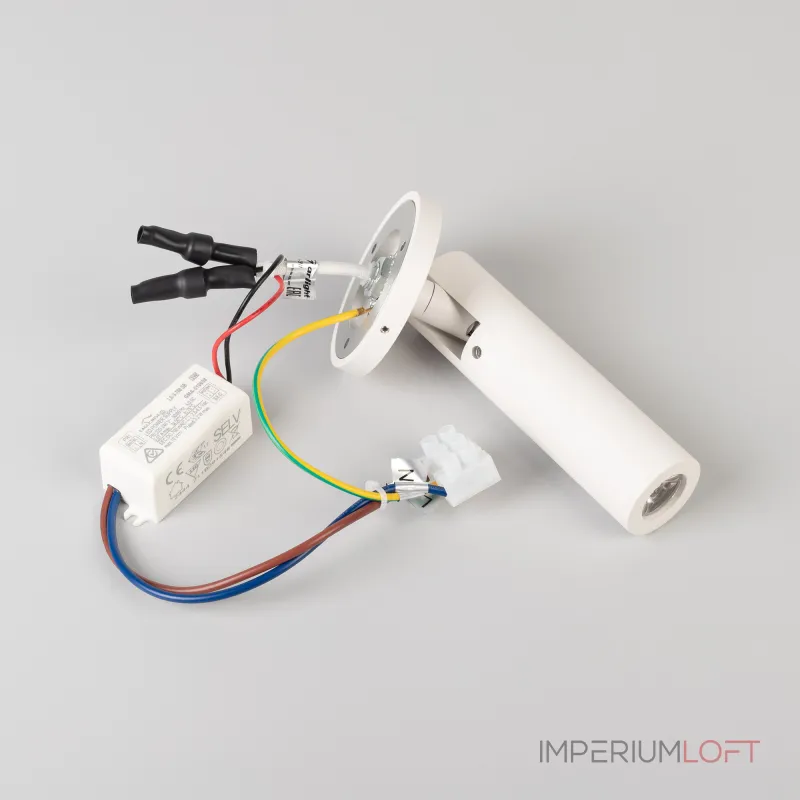 Светильник SP-READER-NB-R60-3Вт Warm3000 WH 20 deg 230В Arlight IP20 053088 Светильник SP-READER-NB-R60-3Вт Warm3000 WH 20 deg 230В Arlight IP20 053088