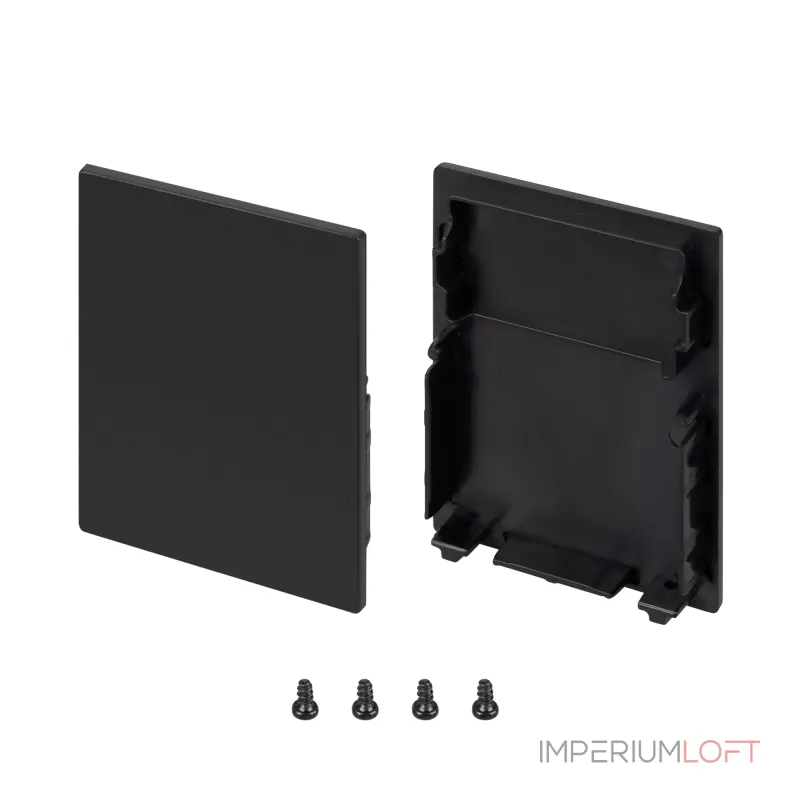 Заглушка SL-LINE-4050-3L-MIDDLE BLACK глухая Arlight 044676