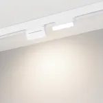 Arlight Светильник MAG-ORIENT-FLAT-FOLD-S195-6Вт Day4000 WH 80 deg 48В DALI IP20 035853