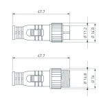 Заглушка ARL-LINE-CAP-3pin-SET Arlight IP67 042258